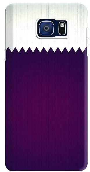 Stylizedd Samsung Galaxy S6 Edge-Plus Premium Slim Snap case cover Matte Finish - Flag of Qatar