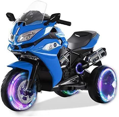 Lovely Baby Powered Riding Motorbike For Kids LB 1258 (M2) (Blue)