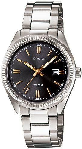 Watch for Women by Casio , Analog , Stainless Steel , Silver , LTP-1302D-1A2V