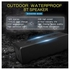 Waterproof Bluetooth Stereo Speaker Black