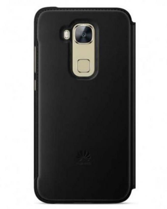 Generic S-view Cover for Huawei G8 - Black