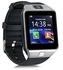 Smart Watch Phone For Android And Apple - Silver Black M