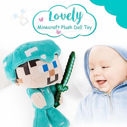 Generic Minecraft Diamond Steve Plush Stuffed Toy Best Gift for Child and  Collectors price from jumia in Kenya - Yaoota!