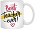 Teacher Mug - White