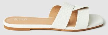 Casual Flat Sandals White