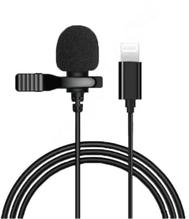 Professional Lavalier Microphone Lightning Port