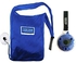 Reusable Shopping Bag Foldable, Eco Friendly Folding Grocery Bag, Roll Up In Small Disk Case Portable Tote Supermarket Bag, Crossbody Shoulder Bag