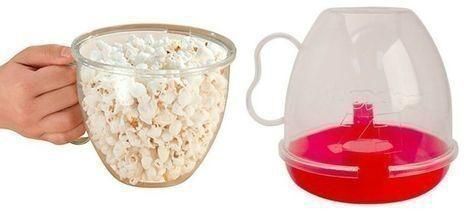 Popcorn Microwave Popcorn Maker-red