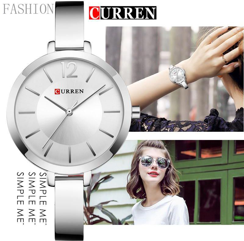 Women Watches Top Brand Luxury CURREN 9012 Quartz Women Watches Casual Fashion Ladies Wrist Watch