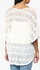 Ivory Knitted Lace Top
