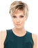 European and American fashion personality short straight wig with partial split short curl wig
