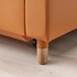 LANDSKRONA 3-seat sofa-bed - Grann/Bomstad golden-brown/wood