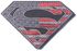 Deltacsgear Superman America Flag Velcro Patch (Red/Grey)