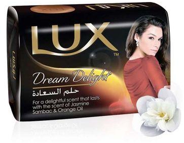 Lux Dream Delight Soap Bar - Black - 175g - Pack Of 5
