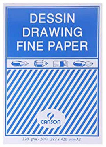 CANSON Fine Paper A3 Sketch Book - 20 Sheets