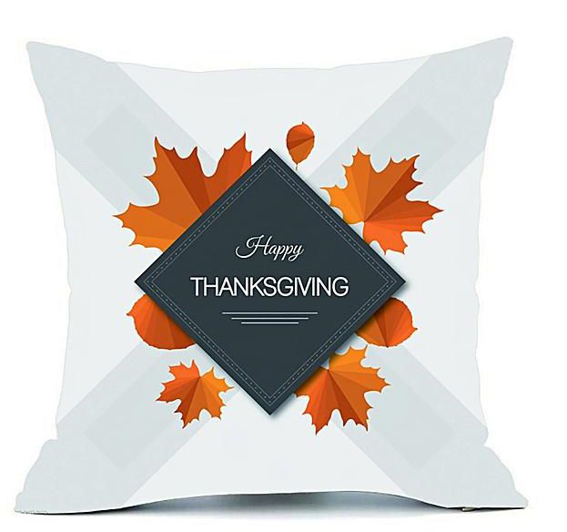 Thanksgiving Rectangle Fashion Home Decor Pillow Case Sofa Throw Cushion Cover