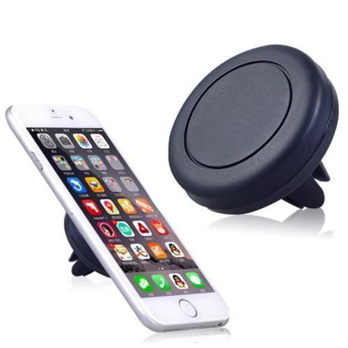 Generic Universal Car Magnetic Air Vent Clip For Smart Phone - Black