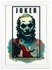 Joker Art Poster Frame 21x30 cm white