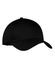 Fashion Plain Black Baseball Hat - Black