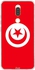 لاصقة زووت بطبعة علم تونس لنوكيا X6 2018 ، احمر و ابيض