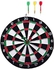 Tournament Steel Wire Dart Board Double Sided Hanging Dart Game Four Darts Set 12cm