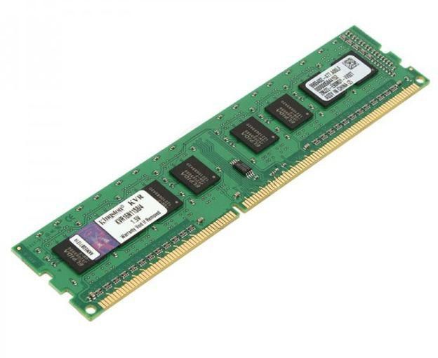 ذاكرة عشوائية من كينغيستون 4 جيجا DDR3 1600MHz لأجهزة الكمبيوتر المكتبي - KVR16N11S8/4