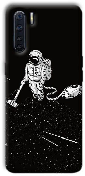 case box astronaut back cover for Oppo F15