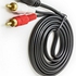 1.5M Audio Cable 3.5MM Jack on RCA Jack to AUX Connector