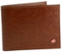 Alpine Swiss Brown Leather For Men - Bifold Wallets