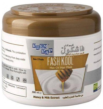 Fashkool Hot Oil Hair Mask With Honey & Milk 500 Ml