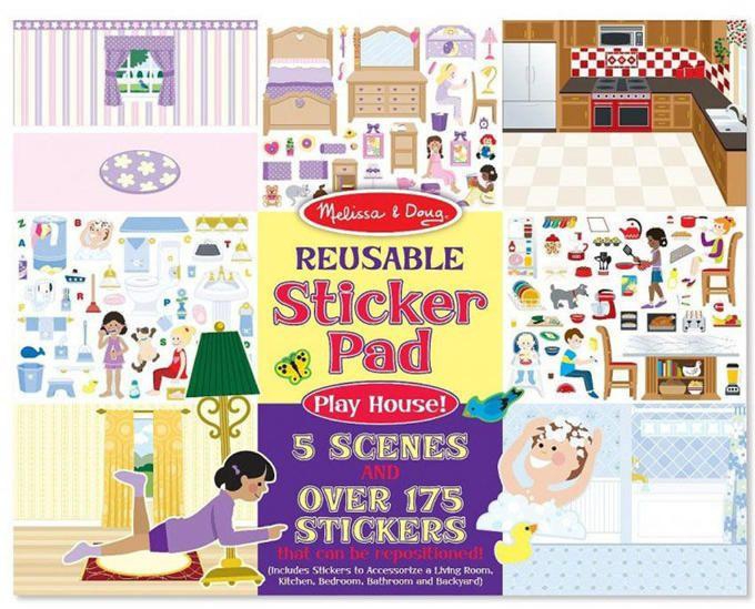 Sticker Pad - Play House! Reusable