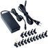 Universal Laptop Adapter Charger Black