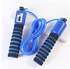 Adjustable Jump Rope With Counter & Comfortable Handles - Blue