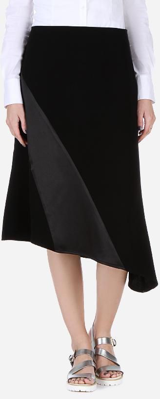 Bella Donna Asymmetric Skirt - Black