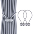 Magnetic Curtain Buckle - 2 Pcs - Gray