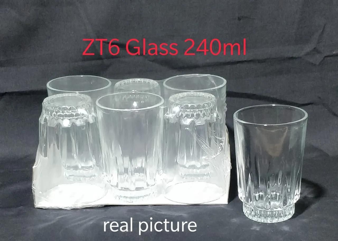 Set of 6pcs water/juice glasses
