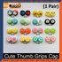 Myeasygadget Nintendo Switch Thump Grip Smash Bros Animal Crossing Switch Lite Analog Cap for Joy-con (1 Pair)