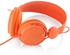 Modecom MC-400 FRUITY - Headphones With Microphone - Orange