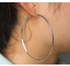 Ladies Earrings - Hoop Earrings - Silver Plated And Neikel - Circle