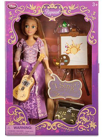 Rapunzel Deluxe Singing Doll Set - 12 Inch