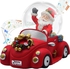 Car Santa Claus Music Box LED Light Music Water Snowball With 8 Music And Color Lights Xmas Gift -19x14Cm