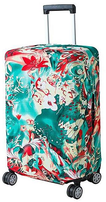 5 M New Abstraction Chinese Style Elastic Luggage Cover Trolley Case Cover Durable Suitcase Protector for 22-28 Inch Case Warm Travel Accessories
