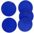 Generic 5 Pieces 62mm Blue Air Hockey Replacement Pucks For Full Size Air Blue