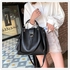 Tisa Nyota Ladies Handbags PU Leather Bucket Bags 3 In 1-Black