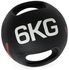 Rubber Medicine Ball With Handle - 6 kg