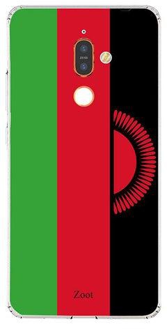 Protective Case Cover For Nokia 7 Plus Malawi Flag
