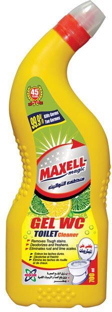 Maxell ماكسيل ماجيك 700 مل منظف تواليت برائحة الليمون