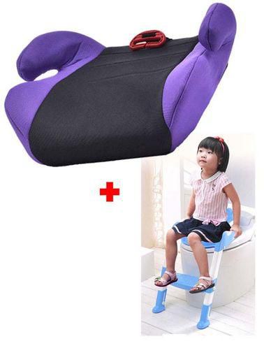 Generic Step Ladder Potty Seat + Car Seat Booster Chair Cushion Pad For Toddler Children Child Kids