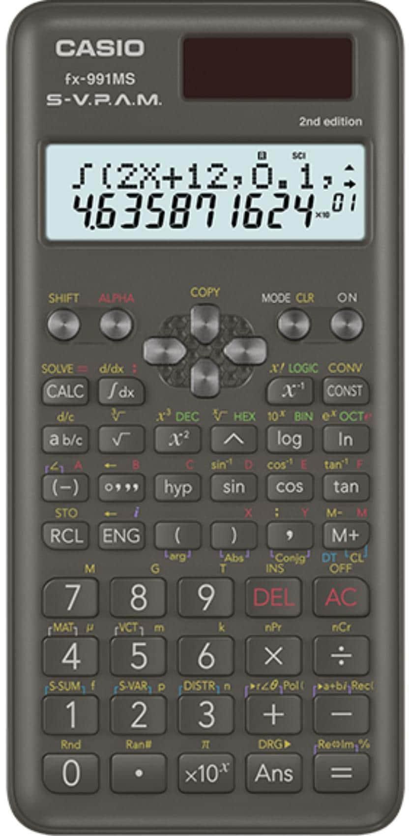 Casio Scientific Calculator FX 991MS 2nd Edition