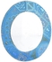 Sega High Quality Glass Round Dessert Plate, 21cm - Khaimia Blue